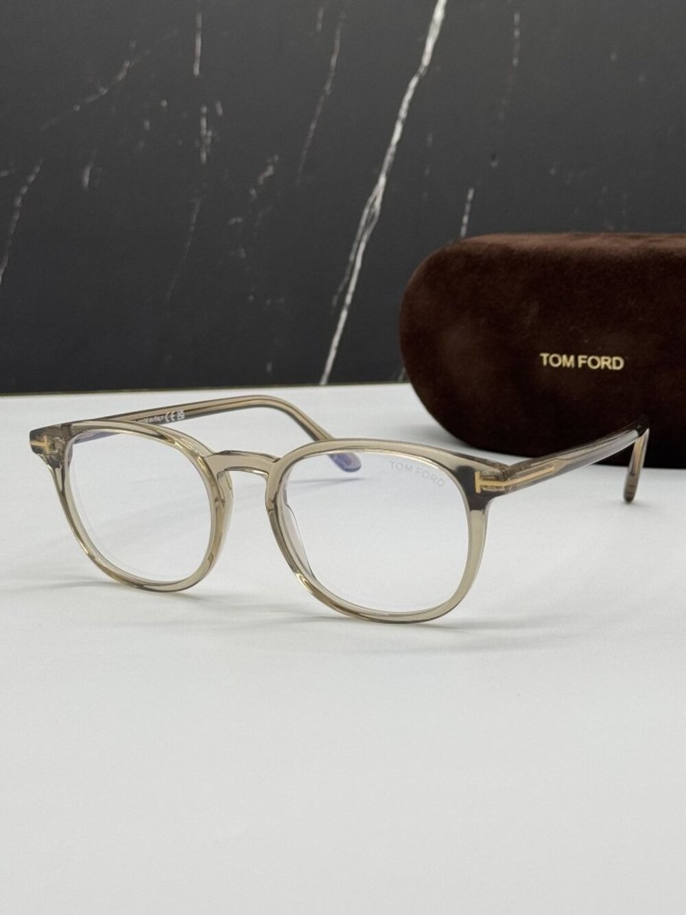 Authentic Tom Ford Eyeglasses Clear Frame TF5819 057